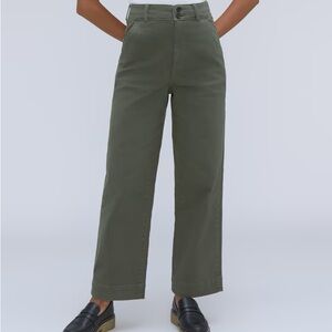 The Organic Wide-Leg Pant